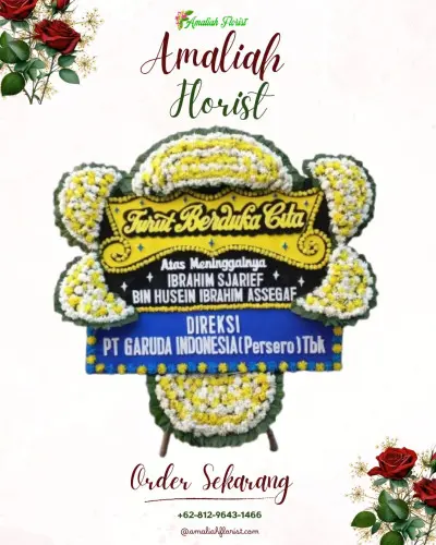 Papan Bunga Duka di Datah